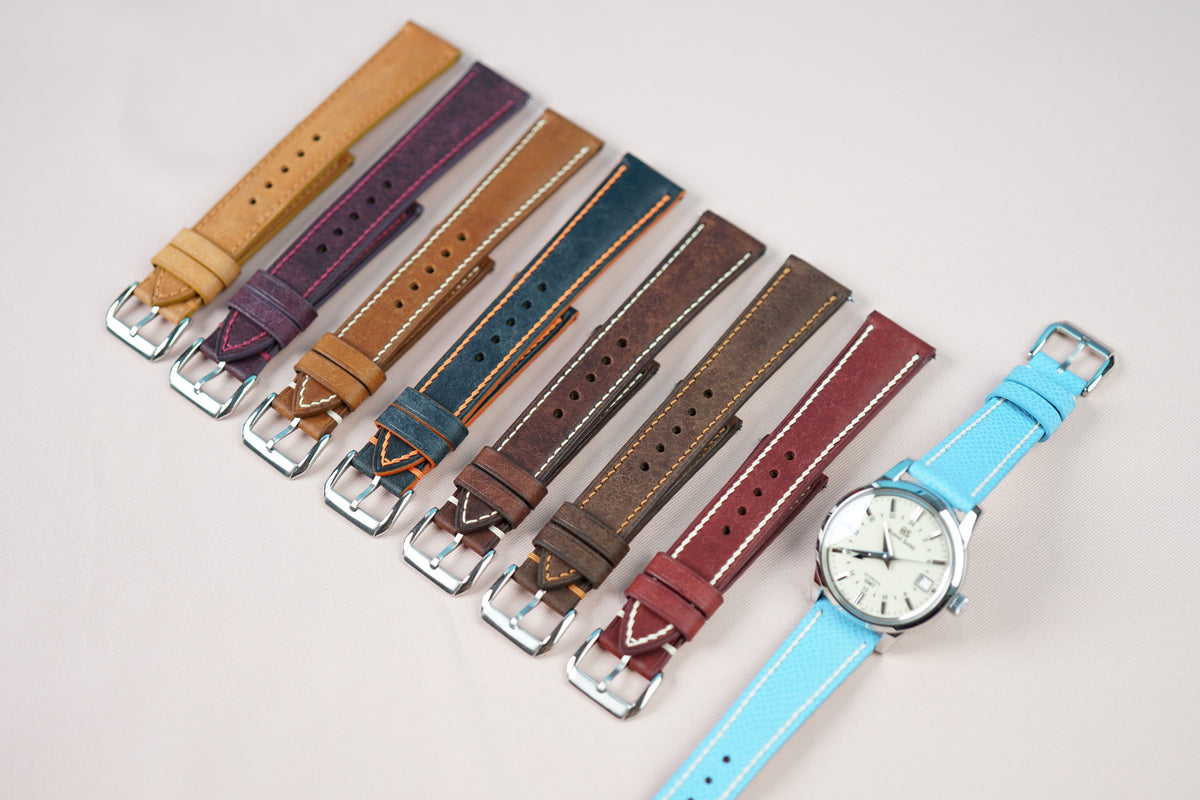 Bespoke Classic Leather Watch Strap Collection by Kentostraps