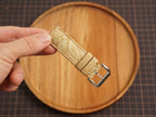 Bespoke Beige Nubuck Ostrich Leather Watch Strap, Dress Watch Band