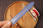 Bespoke Blue Double Pearl Stingray Leather Watch Strap for Panerai 20/22/24/26/27mm