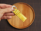 Bespoke Bright Yellow Toad Leather Watch Strap for Panerai 20/22/24/26/27mm