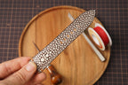 Bespoke Brown Single Pearl Stingray Leather Watch Strap for Panerai 20/22/24/26/27mm