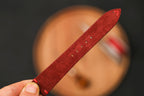 Bespoke Burgundy Suede Leather Watch Strap, Vintage Watch Band