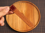 Bespoke Caramel Pueblo mix Shell Cordovan Leather Watch Strap for JLC 16/17/18/19/20/21mm
