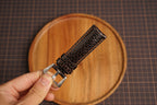 Bespoke Choco Brown Beaver Tail Leather Watch Strap for Panerai 20/22/24/26/27mm