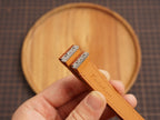 Bespoke Cognac Ostrich Leather Watch Strap for Cartier Santos, Roadster, Dumont