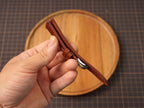 Bespoke Cognac Brown Ostrich Leather Watch Strap