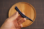 Bespoke Dark Navy Ostrich Leather Watch Strap