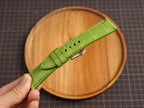 Bespoke Lime Green Alligator Leather Watch Strap for Panerai 20/22/24/26/27mm