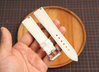 Bespoke Himalayan Alligator Leather Watch Strap, Dress Watch Strap