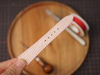 Bespoke Light Pink Alligator Leather Watch Strap, Dress Watch Band