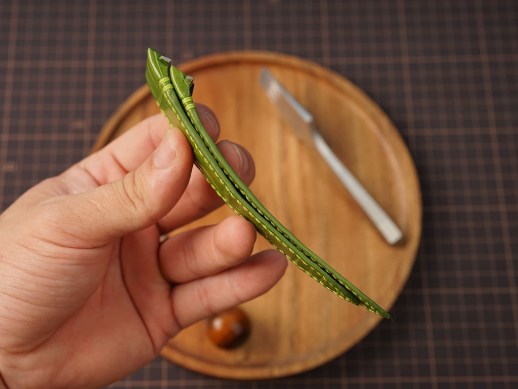 Bespoke Lime Green Alligator Leather Watch Strap for Cartier Santos, Roadster, Dumont