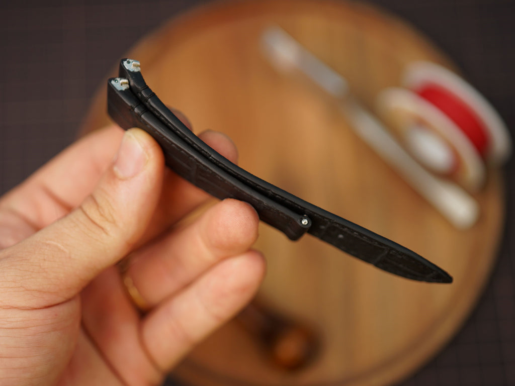 Bespoke Matte Black Alligator Leather Watch Strap for Cartier Santos, Roadster, Dumont