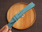 Bespoke No Pearl Turquoise Stingray Leather Watch Strap for Panerai 20/22/24/26/27mm