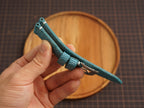 Bespoke No Pearl Turquoise Stingray Leather Watch Strap for Panerai 20/22/24/26/27mm