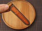 Bespoke Patina Brown Leather Watch Strap for Panerai 20/22/24/26/27mm