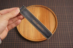 Bespoke Patina Dark Gray Leather Watch Strap for Panerai 20/22/24/26/27mm