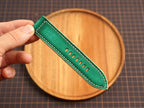 Bespoke Patina Green Leather Watch Strap for Panerai 20/22/24/26/27mm