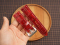 Bespoke Patina Red Alligator Leather Watch Strap for Panerai 20/22/24/26/27mm