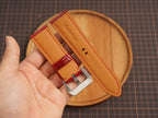 Bespoke Patina Red Exotic Alligator Leather Watch Strap for Panerai 20/22/24/26/27mm