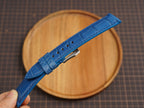 Bespoke Royal Blue Alligator Leather Watch Strap for Panerai 20/22/24/26/27mm