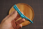 Bespoke Sky Blue Ostrich Leather Watch Strap