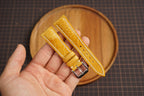 Bespoke Yellow Ostrich Leather Watch Strap