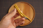 Bespoke Yellow Ostrich Leather Watch Strap