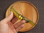 Bespoke Yellow Toad Leather Watch Strap for Panerai 20/22/24/26/27mm
