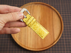 Bespoke Yellow Toad Leather Watch Strap for Panerai 20/22/24/26/27mm