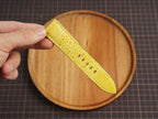 Bespoke Bright Yellow Toad Leather Watch Strap for Panerai 20/22/24/26/27mm