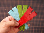 Bespoke Alligator Leather Watch Strap for Cartier Santos, Roadster, Dumont, Available in Many Colors