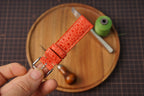 Bespoke Orange Toad Leather Watch Strap
