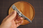 Bespoke Gray Nubuck Alligator Leather Watch Strap for Panerai 20/22/24/26/27mm