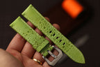 Bespoke Green Toad Leather Watch Strap for Panerai 20/22/24/26/27mm