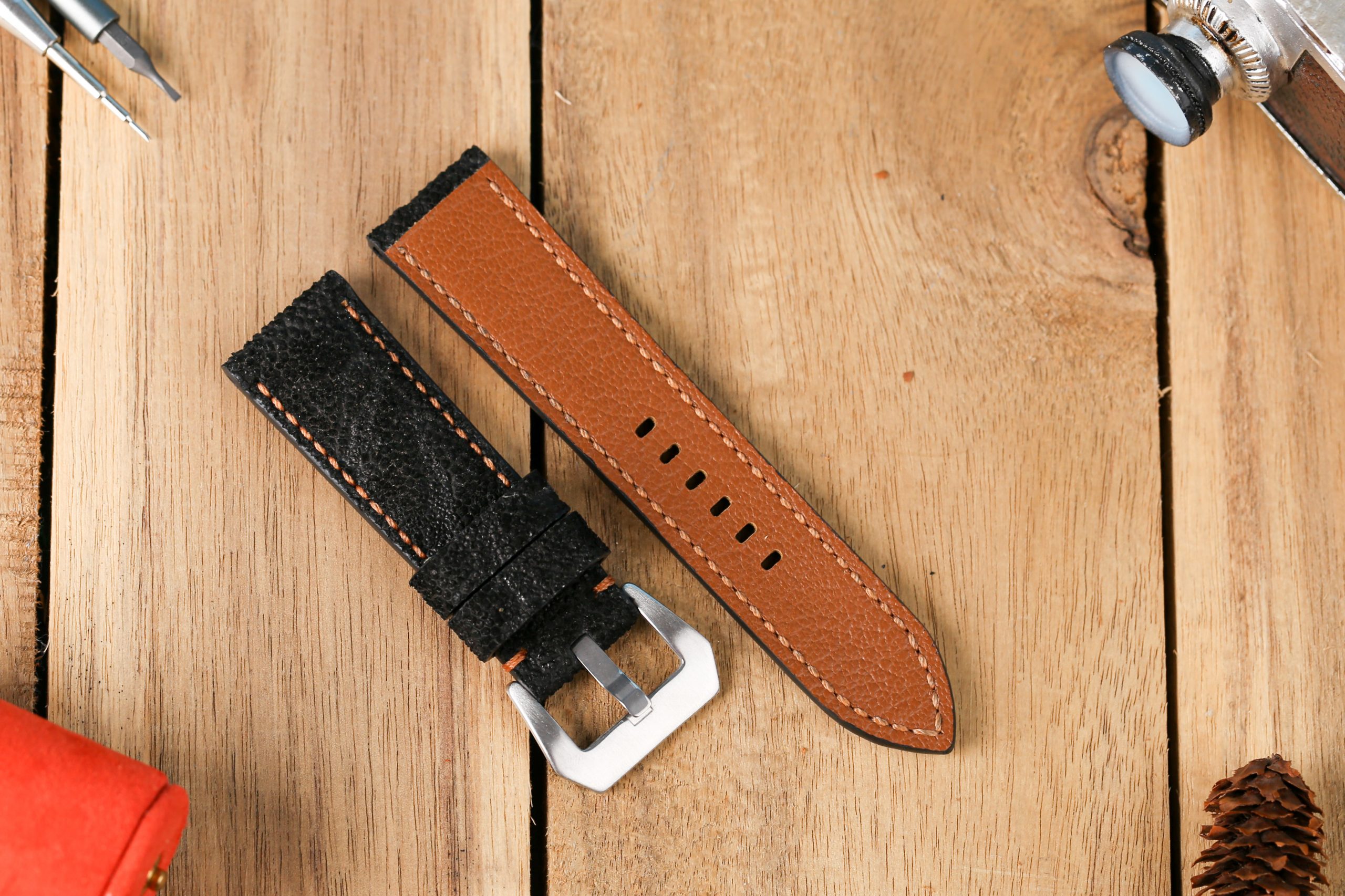 Black Elelephat Watch Strap (3)