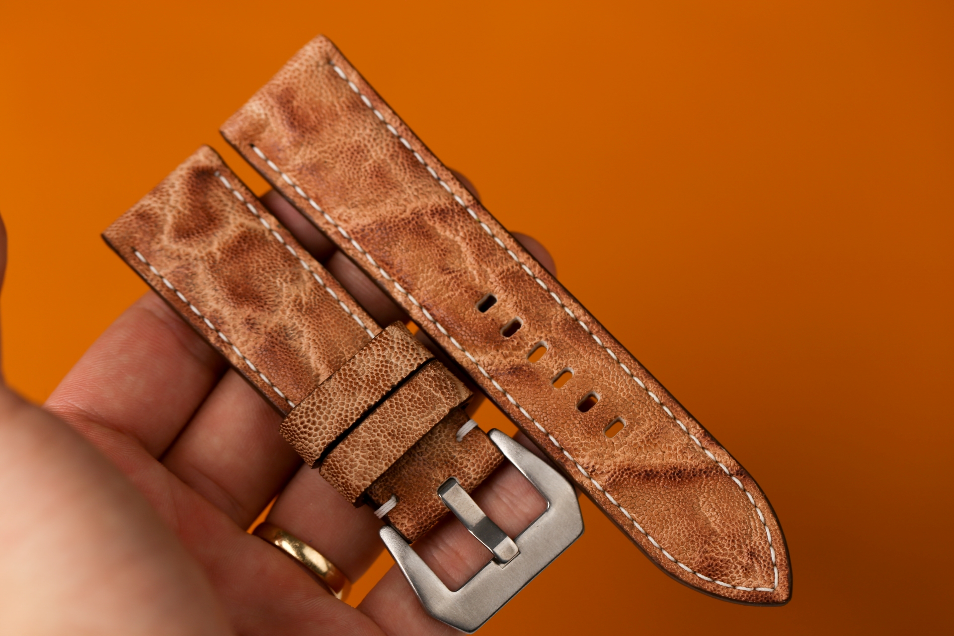 Brown Elephant Watch Strap (2)