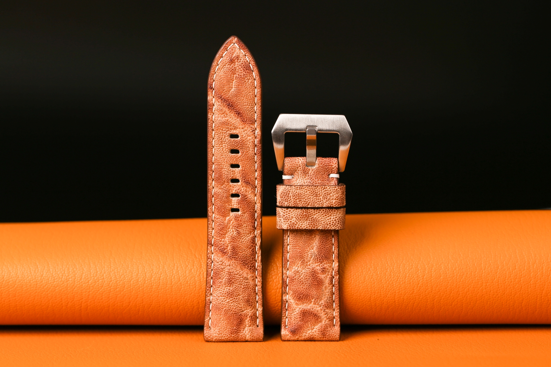 Light Brown Elephant Watch Strap