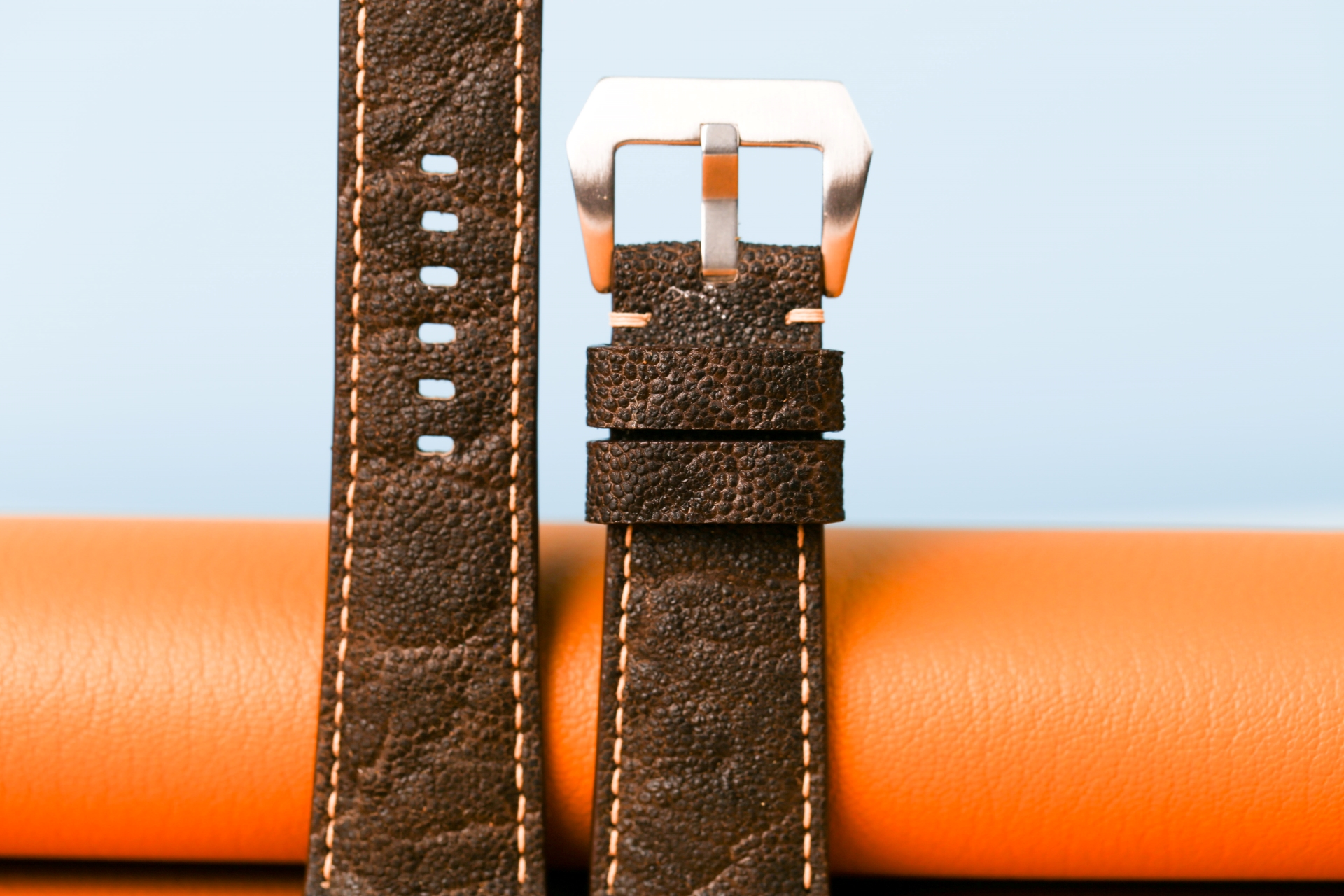 Chocolate Brown Elephant Watch Strap (2)