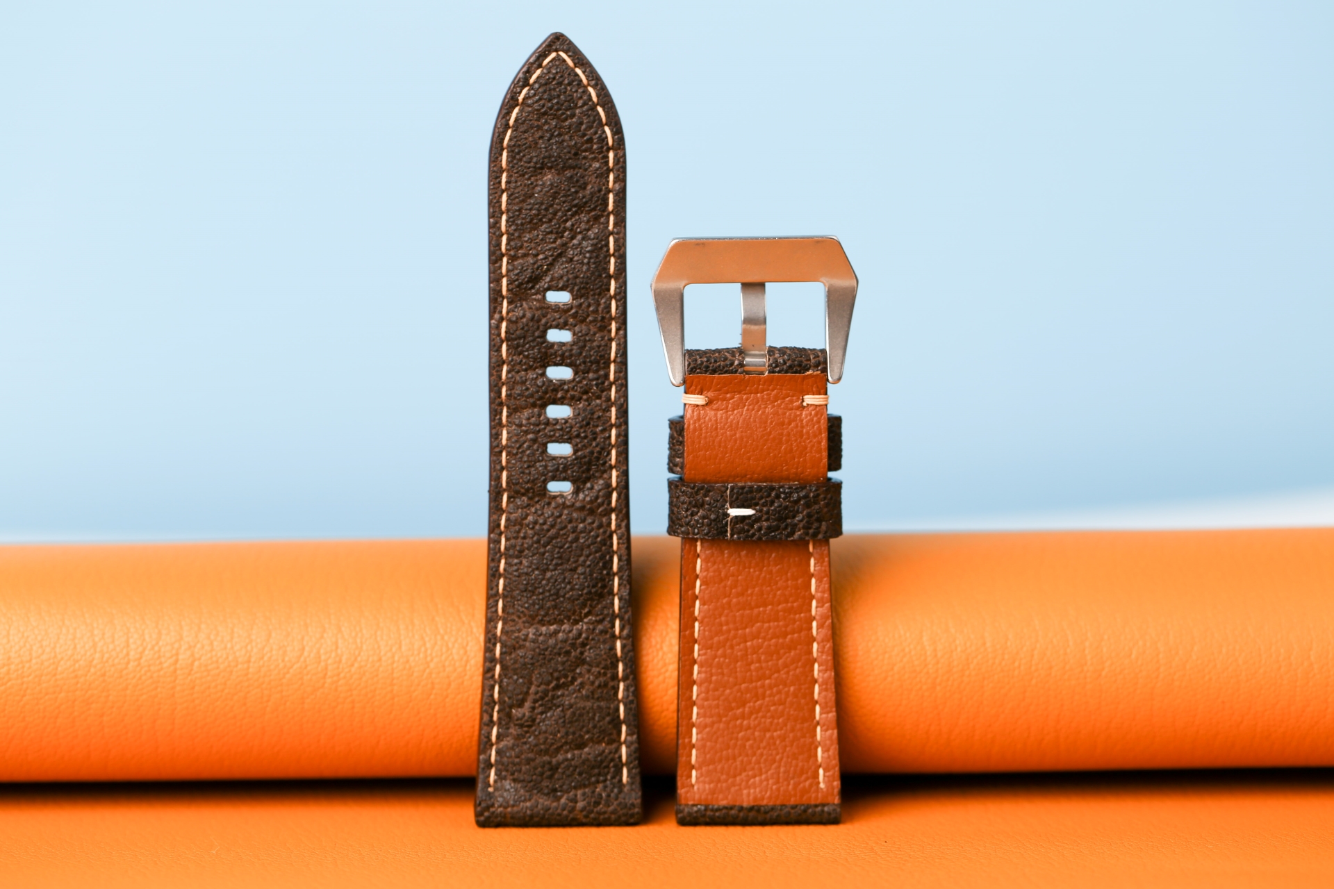 Chocolate Brown Elephant Watch Strap (3)