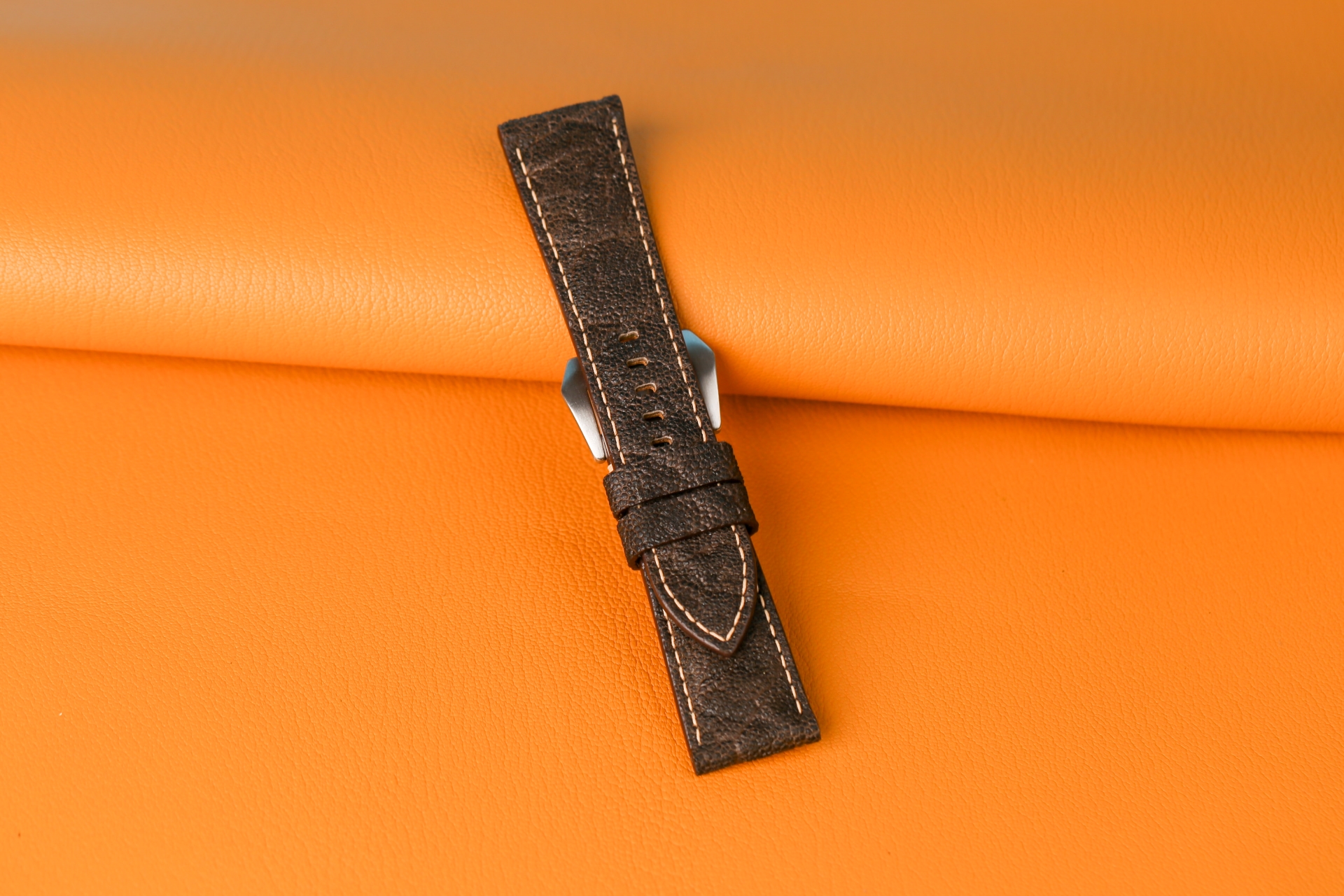 Chocolate Brown Elephant Watch Strap (5)