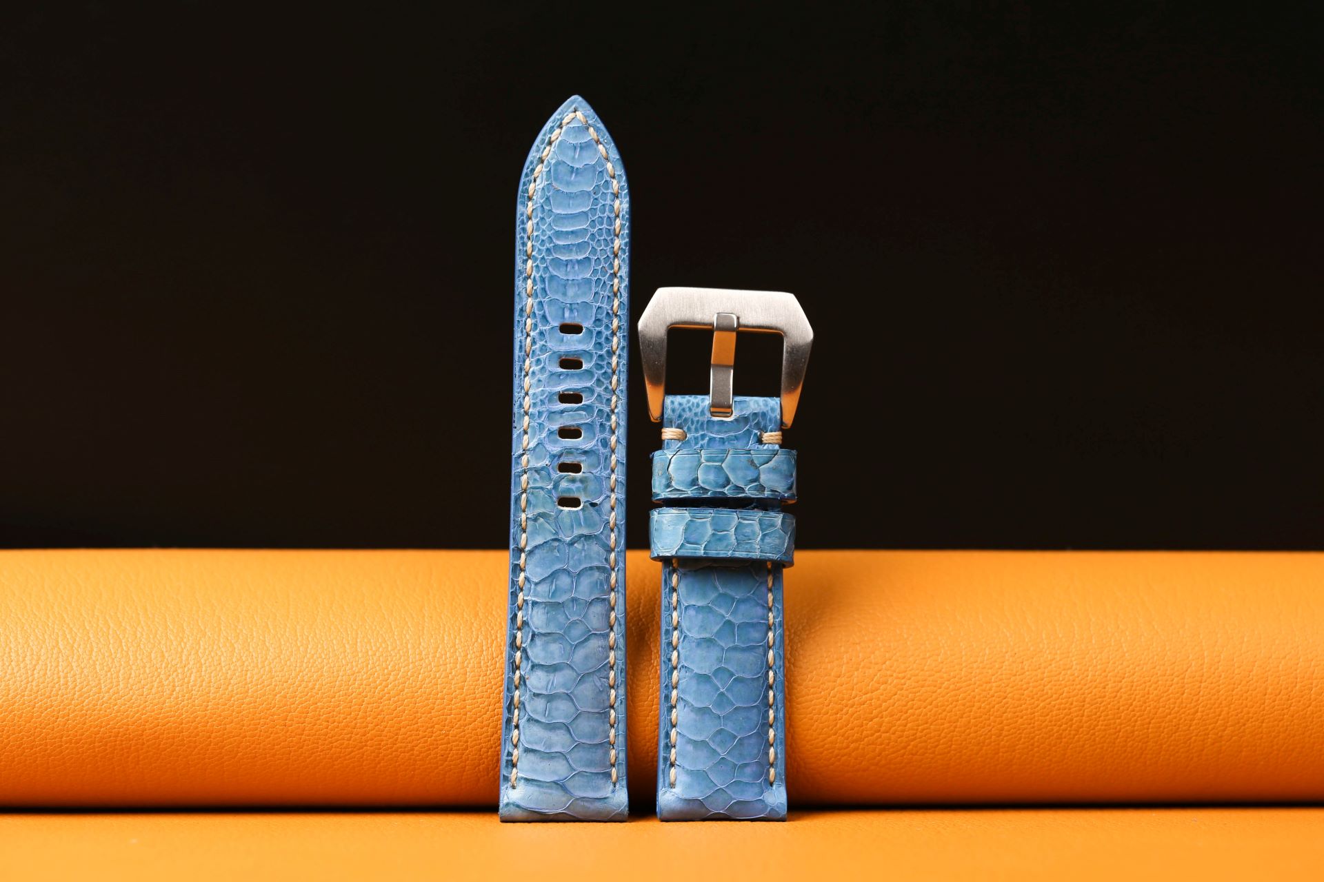 Blue Chicken Leg Watch Strap 24mm