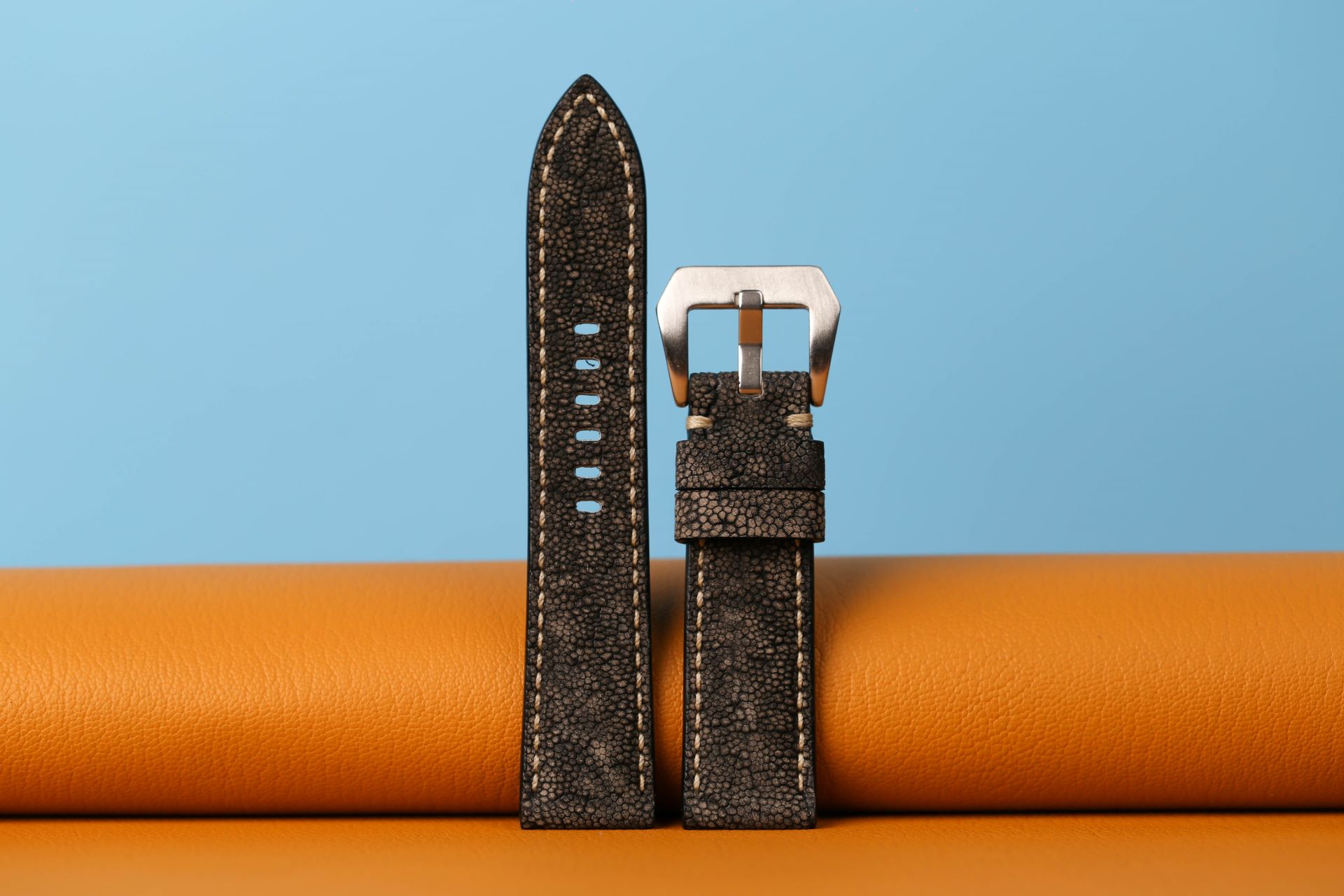 Grey Elephant Watch Strap 24mm (2)