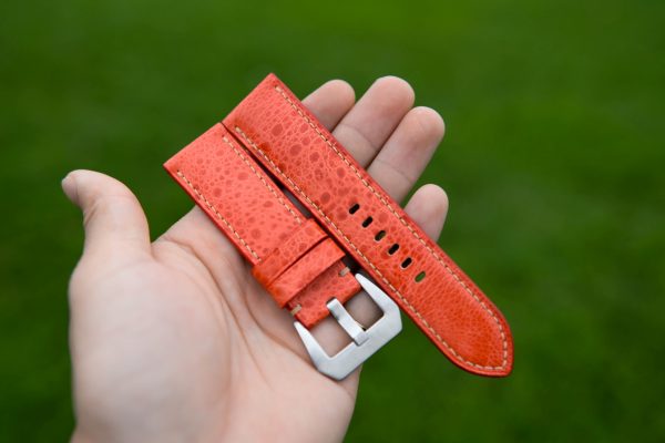 Red toad watch strap (1)