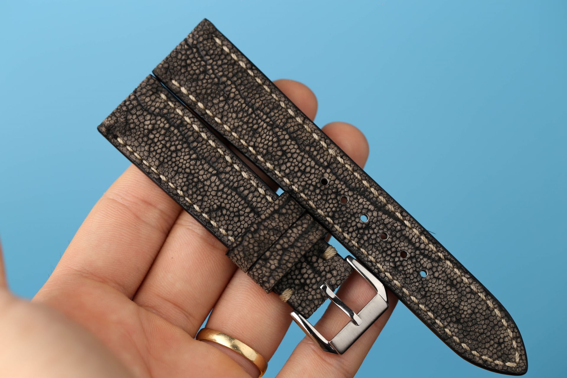 grey Elephant Watch Strap 20mm (1)